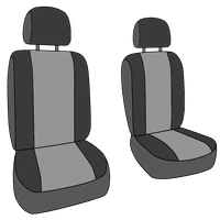 Calrend Prednje kante Supersuede pokriva za sjedala za 2013- Chrysler - CR166-03SP ugalj umetkom sa