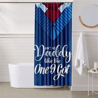 Najbolji tata ikad tuš zavjesa za kupatilo, tuš sa zavjesom za zavjese Vodootporna kućna dekor zavjesa