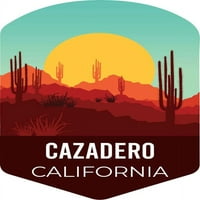 i R uvoz Cazadero California Suvenir Vinil naljepnica naljepnica Kaktus Desert Design