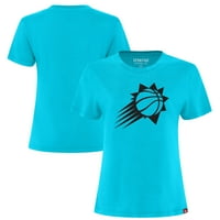 Ženski sportski tirkizni Phoeni Suns City Edition Arcadia povišena majica