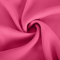 Uorcsa Polo Ralph Lauren Fashion Summer V-izrez Dugme Solid Casual Labav kratkih rukava s kratkim rukavima V-izrezom Pink