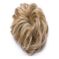 Sintetička neuredna elastična kosa za kosu produžetak Ponytail Big Deblji jelo za kosu Bun Chignon