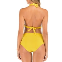 Bikini setovi za žene Wqqzjj Womens kupaći kostimi, ženski novi splitski kupaći kostim seksi casual
