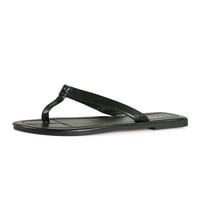 Zodanni Womens Flip Flops Plaže Podjela Slip na klizaču Sandal Dame Ravne sandale Ženske modne kaiševe