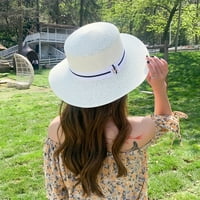 pxiakgy bejzbol kapa Ženska suncobrana široki rub šešir na otvorenom Ljetna krema za sunčanje slamna