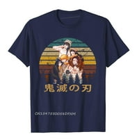Jhpkjdemon ubolnik vintage art anime potpuno novi muškarci T majica premium pamučna majica ispisana
