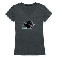 Republika 521-457-HCH - NCAA Plymouth State Panters Women Cinder majica, Heather Carkoal - 2xL