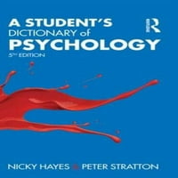 Studenti psihologije, prethodno učvršćeni Meke korice Nicky Hayes, Peter Stratton