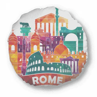 Italija Rim Pejzažni znamenitosti okrugli bacač Jastuk za uređenje doma