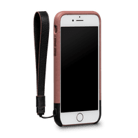 Arri Wristlet kožna zvuka u slučaju za iPhone 8, prašnjava ružičasta crna - sfd350gbus