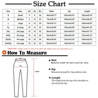 Absuyy ženske ležerne prilike čvrste elegantne hlače sa širokim strukom hlače hlače pantalone pantalone
