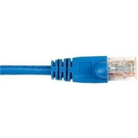 Linija mačjeg linije za patch kabel, nasukan, plavi, 4-ft
