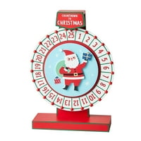 Jikolililiili Santa Claus Clausel Decoration Božićno odbrojavanje dolazi ukras ukrasa za kalendarske