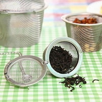 Premium nehrđajući čelik čaj za cjedilo za cjedilo - strma labav čaj od lišća, biljni, začini i začini