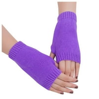 Twifer Winter Rukavice za žene Ženska Djevojka Pletena ručna ruka bez prsa, držite tople zimske rukavice