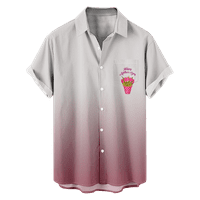 Majica kratkih rukava Majčini dan Super Cool Hool s kratkim rukavima dolje Animacija Paint Ljetna košulja za prijatelje za vanjski dnevno