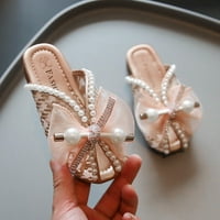 Djevojke Bowknot papuče biserne meke jedinice princeze cipele čipke MESS Baotou papuče