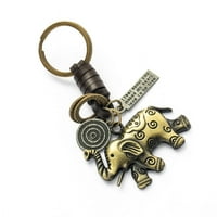 Unizovani slonkovit privjesak za tkanje ključeva Keychain Privjesci za ključeve