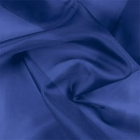 Plava svila organza, tkanina od dvorišta
