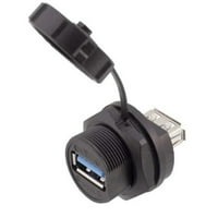 USB ženska utičnička ploča Adapter za montiranje USB 3. Vodootporni konektor