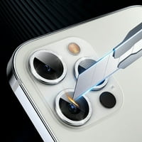 Metalni zaštitnik kamere Šareni zaštitnik za iPhone Pro MA & PRO sjajni elegantni poklopac objektiva