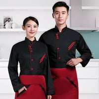 Mairbeon Unise kratki kaput s dugim rukavima Chef Jakna Hotel Hotel Kuhinjski servis Uniformska radna odjeća