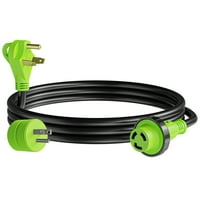 Kablovi za slobodno vrijeme 10 'Produžni kabel za napajanje sa amp muškim standardom AMP ženski adapter