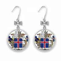 Norveška nacionalna amblem seoski simbol pravne naušnice s probušenim kukom