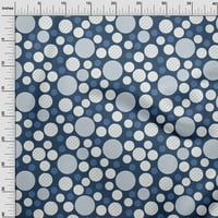 Onuone pamučni dres plava tkanina Geometrijska i polka šivaće materijal za ispis tkanine sa dvorištem
