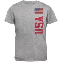 Svjetski kup SAD Heather Siva odrasla majica - 2x-velika