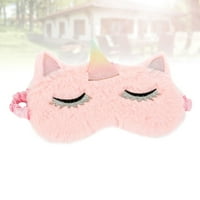 Rosarivae ružičaste maske za oči Jednorno dizajn sjenila za spavanje lagana udobna super noćna veza