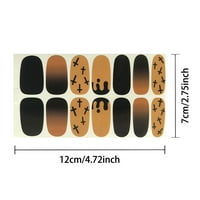 Znakovi za nokte za salon svjetla naljepnica za nokte modni dodaci za nokte Manikire ukrasi gel poljski