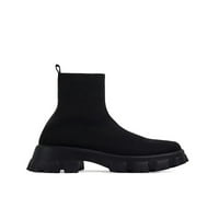 Glookwis Dame Elastic Bootie Comfort COATS COATS platforma čarapa Boot Wots Lagane prozračne ležerne