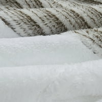 Ženski dugi rukav Zip Dukserice Polovina Površina tople nejasne pruge patchwork runov pulover vrhova