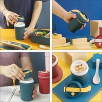 Prijenosna plastična brtvena čaša za supu za vodu za doručak Mikrovalna pećnica kaša za posao
