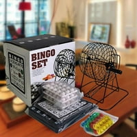 Bingo Game Machine Toy Creative Bingo Igračka igračka Simulativna stroj za lutriju Porodično roditelj-dijete