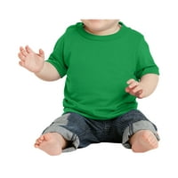 Mafoose novorođenčad core pamučne make majice djeteta zelena 18m