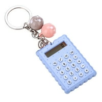 Prijenosni kalkulator, prijenosni kopča tipke MINI Keychain mekani komforan mini kalkulator, modna djeca za kolege prijatelji poklon