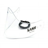 Nash hokej na ledu Golman s oblika oblika, čista Lexan grla, kravata