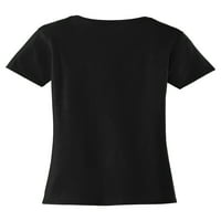Ženske majice crne mačke kratkih rukava - 2x-velika