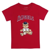 Dojenčad sitni otvor Red Los Angeles Angels TEDDY Boy majica