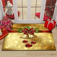 Loopsun prostirke Božićni ukrasni vrata bez klizanja unutarnje otvorene vrata kupaonica ulazne prostirke