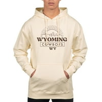 Muška krema za odjeću USCAPE Wyoming Cowboys Standard Hoodie