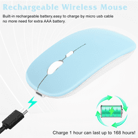 Bluetooth punjivi miš za HP ENVY 17T CG laptop Bluetooth bežični miš dizajniran za laptop MAC iPad Pro