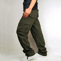 Muški čvrsti multi-džepni pantalone za hlače na otvorenom na otvorenom