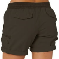 Colisha Ženske kratke hlače Labavi terenski posteljina ljetna casual plus veličine Početna Kratke hlače