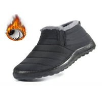 Ženske zimske čizme muškarci tople čizme plišane obloge čizme Udobne tople cipele crna 8