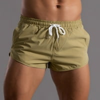 Wendunide kratke hlače muškarci muške ljetne hlače od pune boje elastične trake labavi brzi suhi casual
