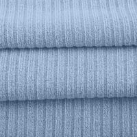 Ženska turtleneck V-izrez pleteni džemper duks dugih rukava elegantni casual tops hot6sl4871305