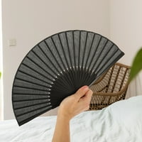 Bambusova platna ventilator četkica Kineski stil sklopivi ventilator muškaraca ventilator faza ventilatora